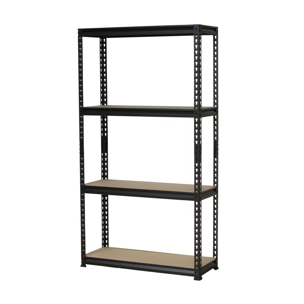 Budget four shelf shelving unit