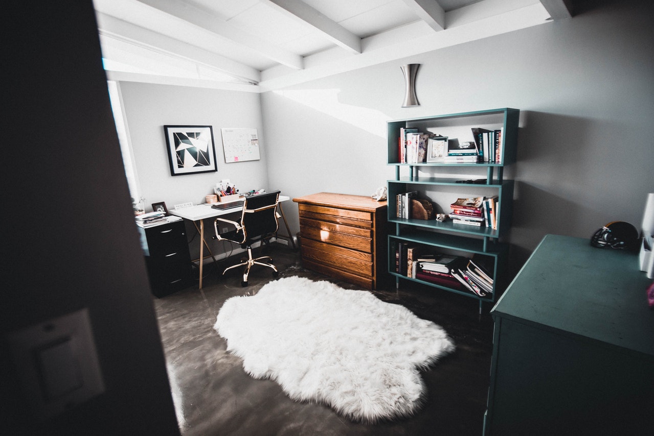 Home office rug design