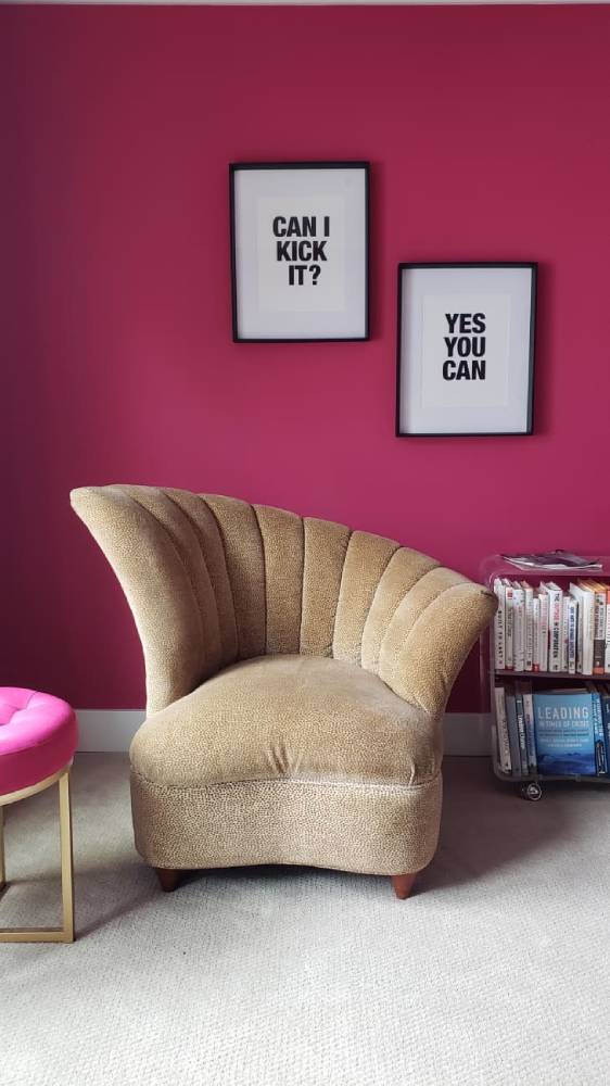 Magenta home office