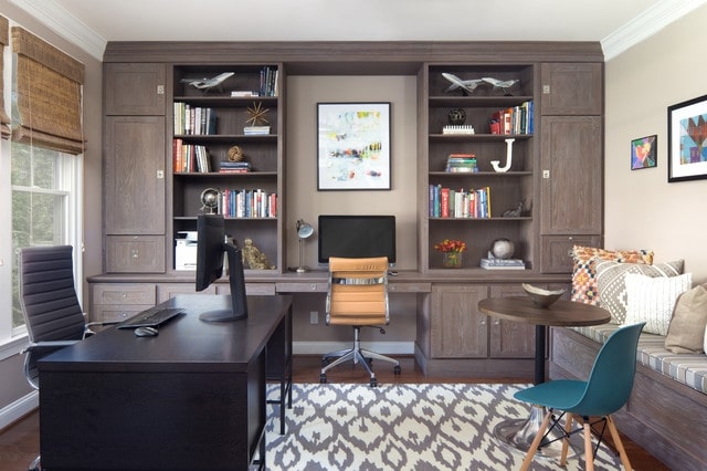 Home office wall unit