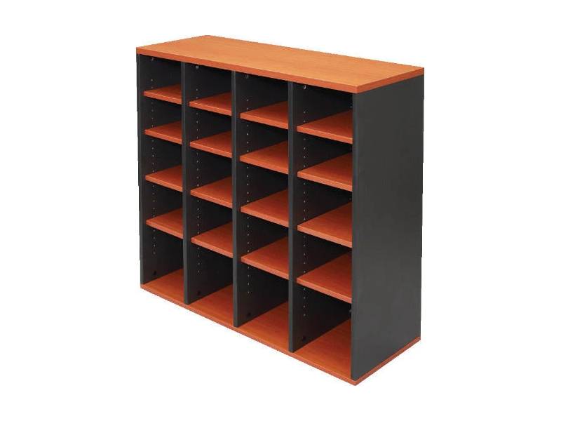 Pigeon hole shelving unit